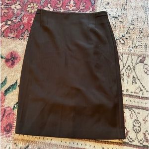 M.M. LaFleur Lined Brown Pencil Skirt - Size 8